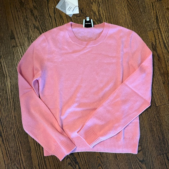 Reformation Cashmere Crew Sweater NWT - Picture 2 of 5